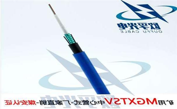 嘉义市欧孚MGXTSV-8B1 矿用单模阻燃光缆G652D纤芯煤安证书